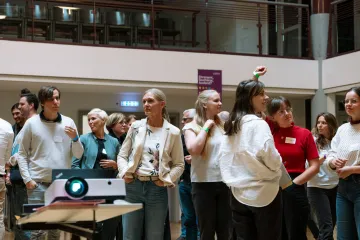 Teilnehmer*innen des Netzwerktreffens Bildungsberatung Freiburg 2025