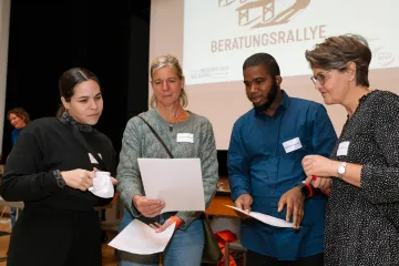 Teilnehmer*innen des Netzwerktreffens Bildungsberatung Freiburg 2025