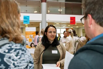 Teilnehmer*innen beim Netzwerktreffen Bildungsberatung Freiburg 2025
