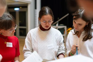 Teilnehmer*innen des Netzwerktreffens Bildungsberatung Freiburg 2025