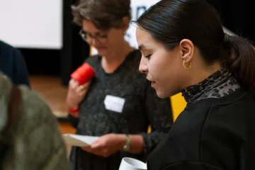 Teilnehmer*innen des Netzwerktreffens Bildungsberatung Freiburg 2025