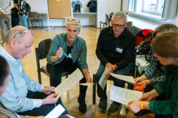 Teilnehmer*innen des Netzwerktreffens Bildungsberatung Freiburg 2025