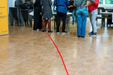 Teilnehmer*innen des Netzwerktreffens Bildungsberatung Freiburg 2025