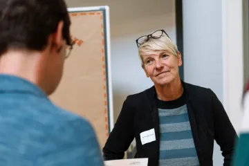 Teilnehmer*innen beim Netzwerktreffen Bildungsberatung Freiburg 2025