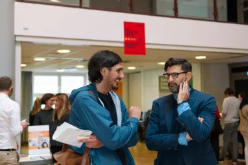 Teilnehmer*innen beim Netzwerktreffen Bildungsberatung Freiburg 2025