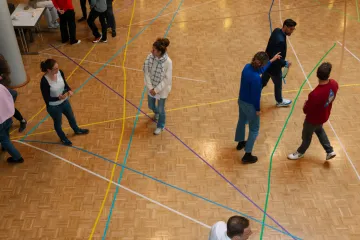 Teilnehmer*innen beim Netzwerktreffen Bildungsberatung Freiburg 2025