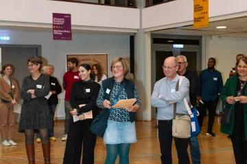 Teilnehmer*innen beim Netzwerktreffen Bildungsberatung Freiburg 2025